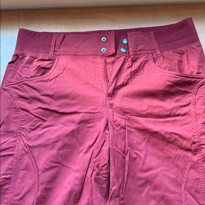 Title Nine Women’s Clamber Pants Size 12 BRICK RED